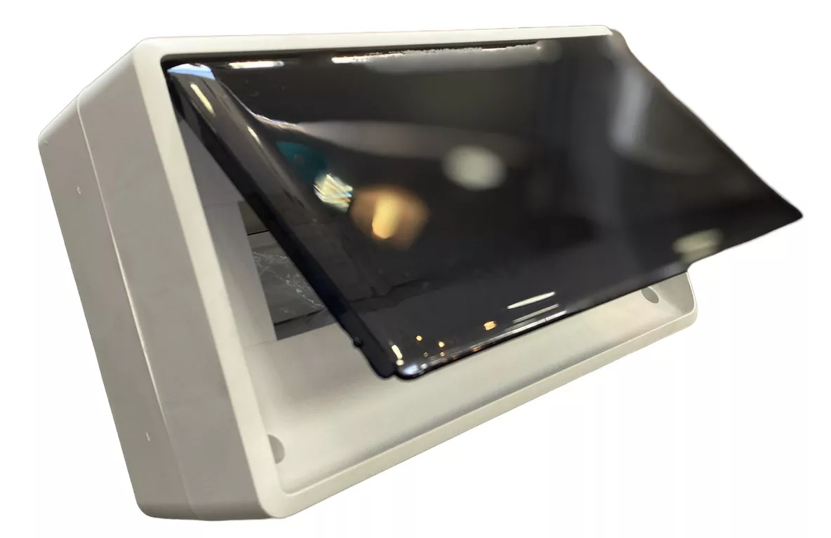 CAJA EXTERIOR 12 POLOS BLANCA TAPA FUME GENROD